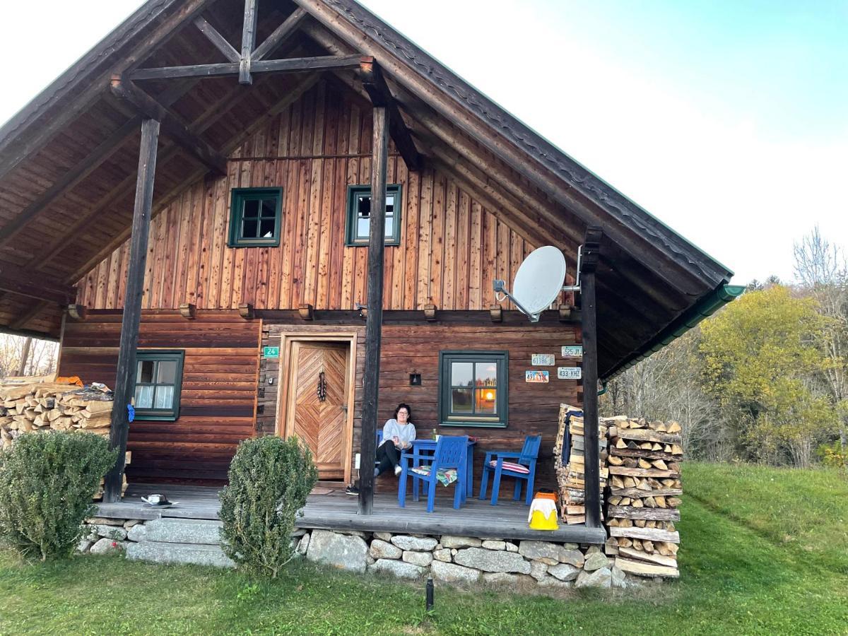 Berghuette, Chalet - Schwarzenberg Am Boehmerwald Schwarzenberg am Bohmerwald Ngoại thất bức ảnh